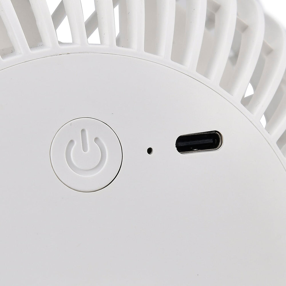Homesmart Portable USB Table Fan with 1200mAh Battery - White