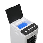 Bliss and Beyond 3-in-1 Portable Air Cooler Fan with Humidifier - 6L Top-Fill Tank (Size 23x57cm) - Black - White