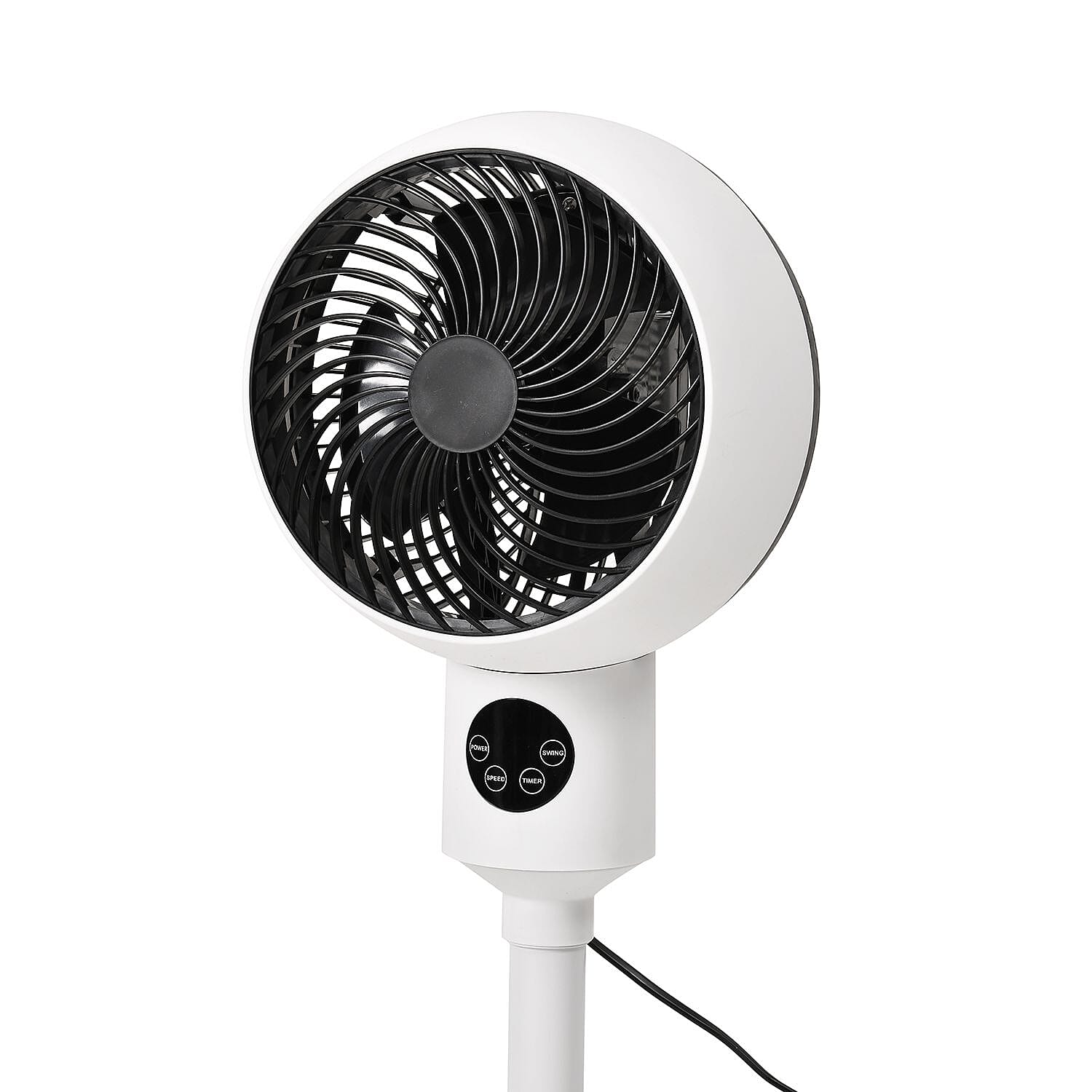 Energy Effiicient Low Noise Super Powerful Air Circulation Fan with Remote Control (35W) - White 88cm