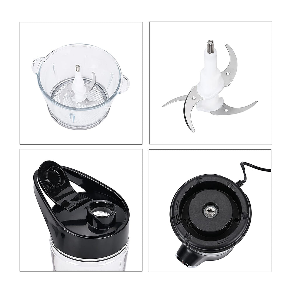 LAST IN STOCK - 4 in1 Blender, Chopper, Grinder (500w) - Black