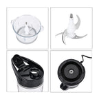 LAST IN STOCK - 4 in1 Blender, Chopper, Grinder (500w) - Black