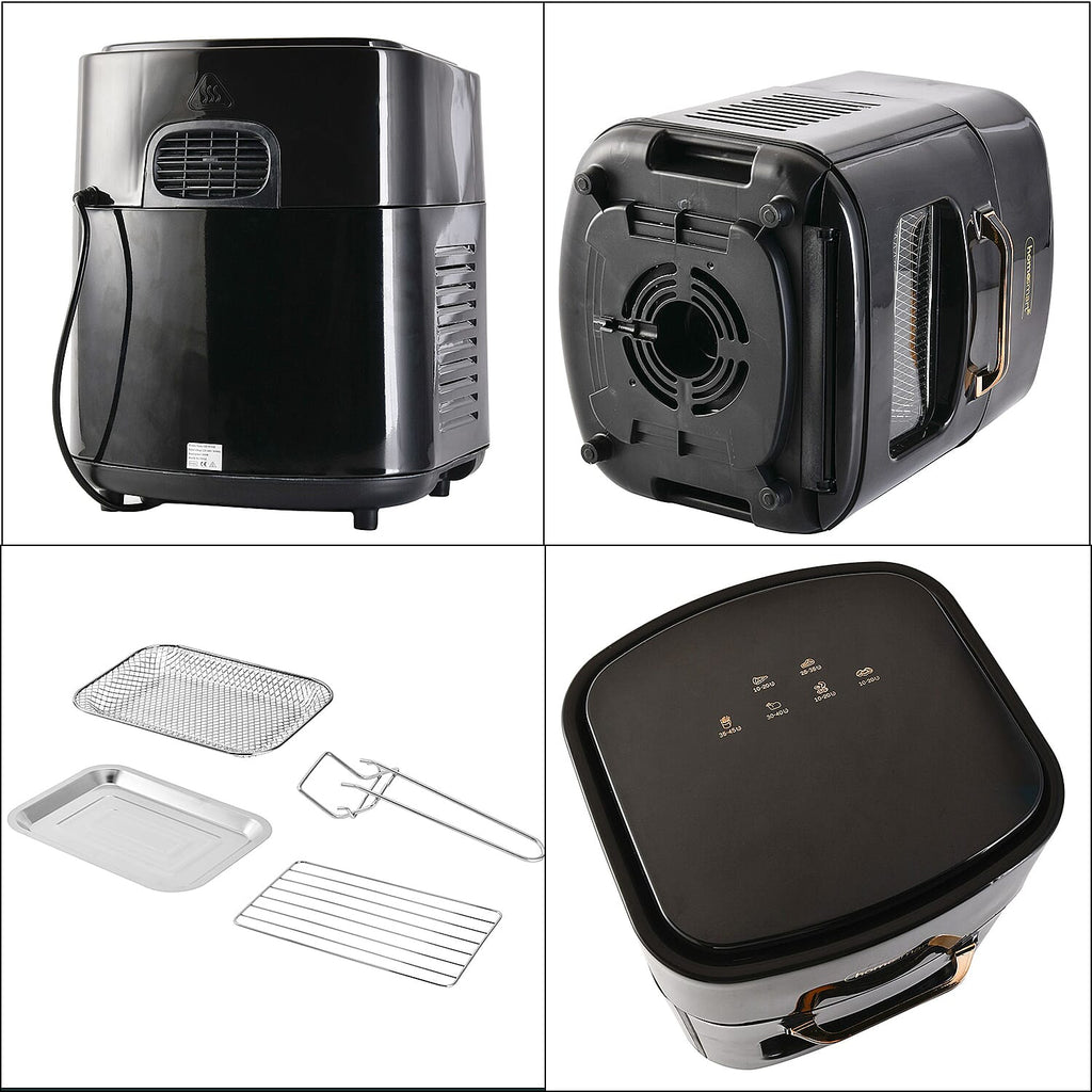 Homesmart 15 Litre Air Fryer (1400W) - Black