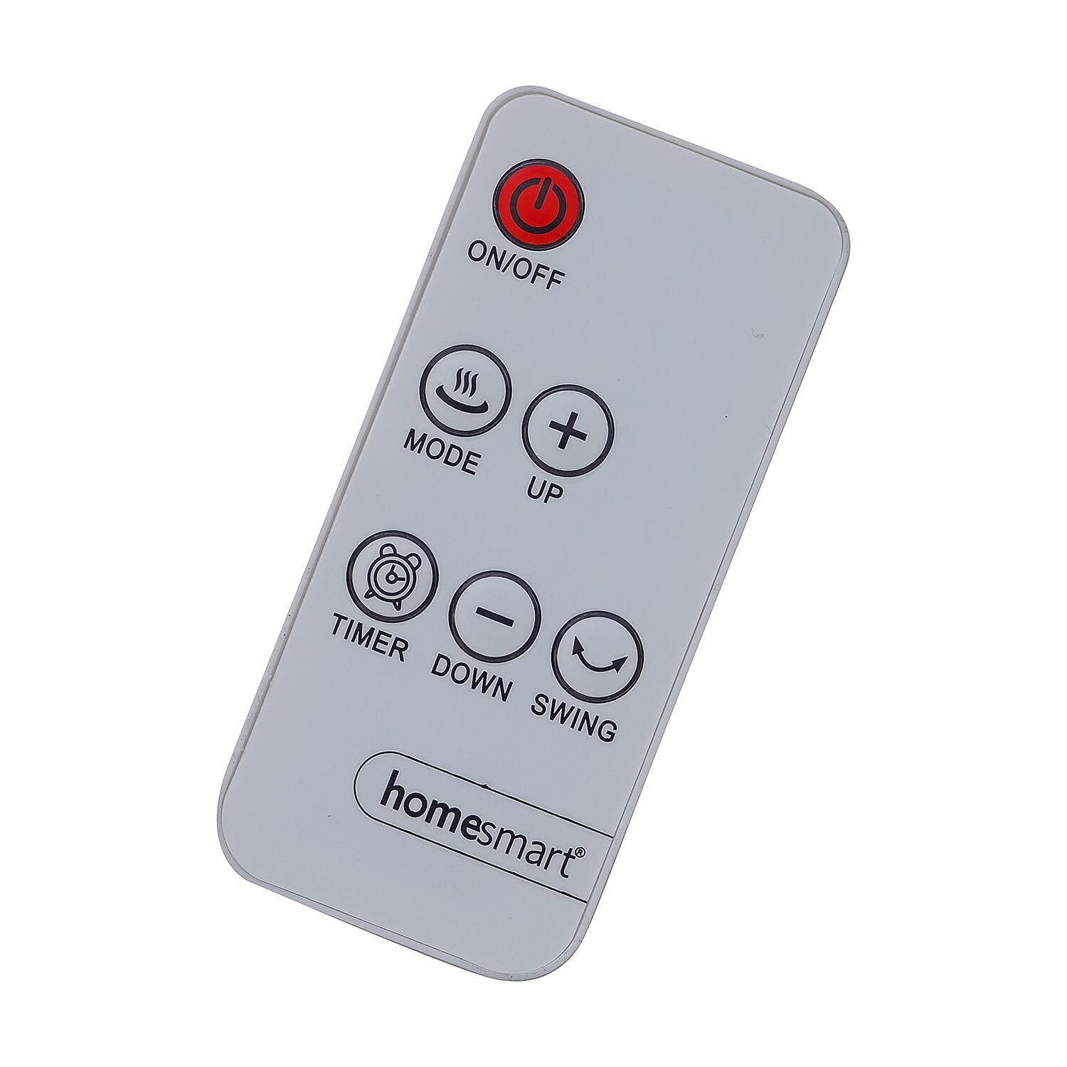 Homesmart Lightweight PTC Smart Heater with LCD Display and Remote- White