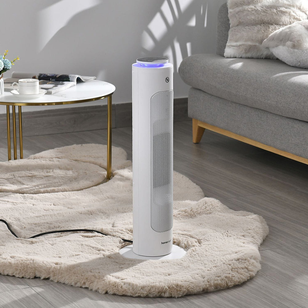 Homesmart Portable Remote Control Heater with 3 Mode Technology and 60 Degree Wide Angle Swing (1300-2000W) With Ambient Light