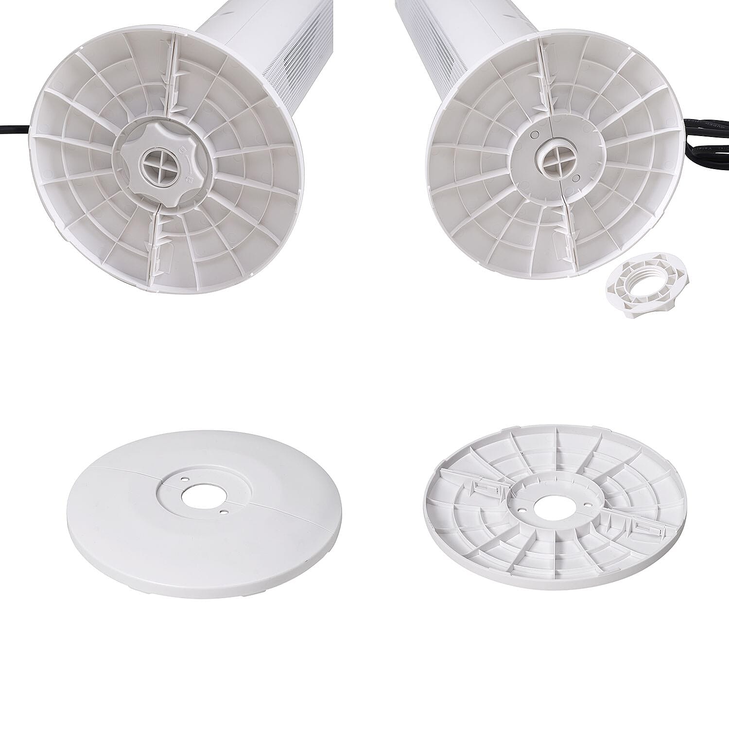 Homesmart Portable Remote Control Heater with 3 Mode Technology and 60 Degree Wide Angle Swing (1300-2000W) With Ambient Light