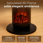Homesmart PTC Heater with 2 Heat Settings - Remote (2000W) - Black