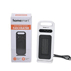 Portable Electric Ceramic Heater-  Bladeless Design With LED Touch Screen & Remote Contol- provides fast and uniform heating- White
