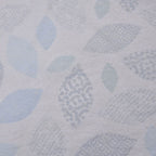 Homesmart Leaves Pattern Round Table Cloth (Size 140 cm) - White and Multi
