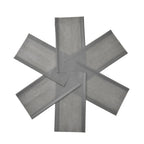 Homesmart Multipurpose 6 Layer Shoe Rack (Size 100x65x29 Cm) - Grey