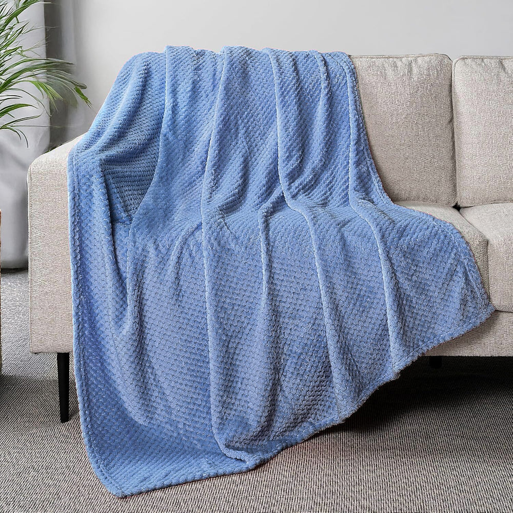 Super Soft Layer Blanket 270gsm (200x150cm) - Blue
