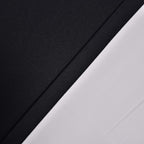 MONEY SAVER- Set of 2 - Homesmart UV Protected Heat Retaining Thermal, Blackout Curtains with Metal Eyelets (Size 240x132 Cm - 94.4 x 51.9 inches) - Black