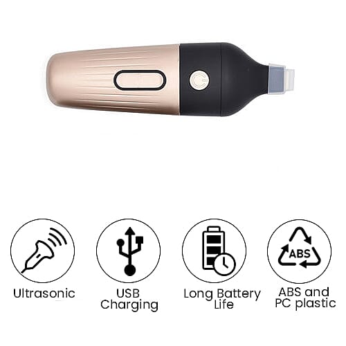 Homesmart Portable Ultrasonic Stain Remover Pen in Golden Colour