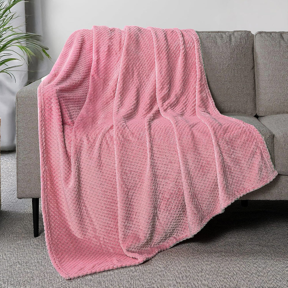 Super Soft Layer Blanket 270gsm (200x150cm) - Pink