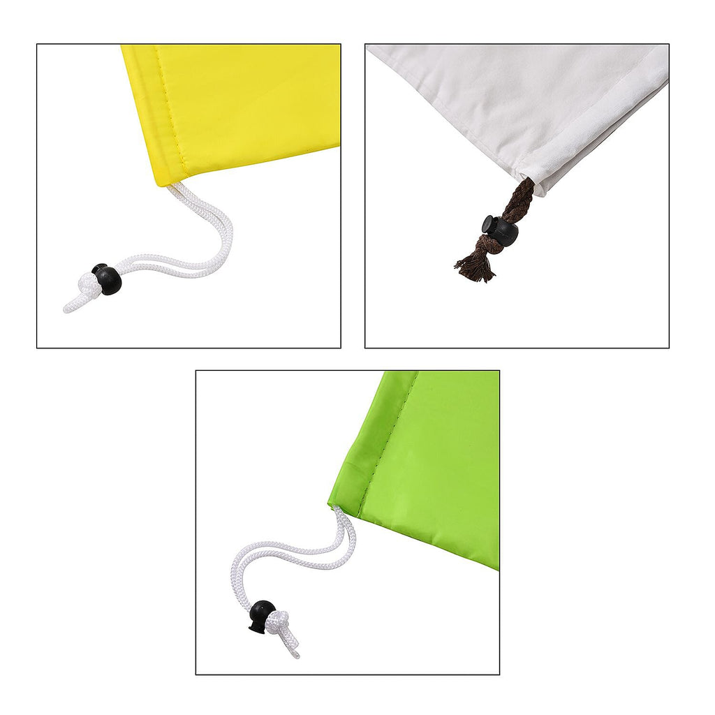 Homesmart Set of 3 Fresh Tie and Bread Bags - Green, Yellow - White