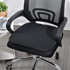 Homesmart TPE Gel Seat cushion with Cover (Size 44x43x3 cm) - Black