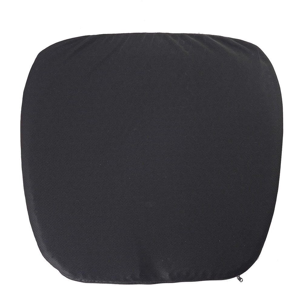 Homesmart TPE Gel Seat cushion with Cover (Size 44x43x3 cm) - Black