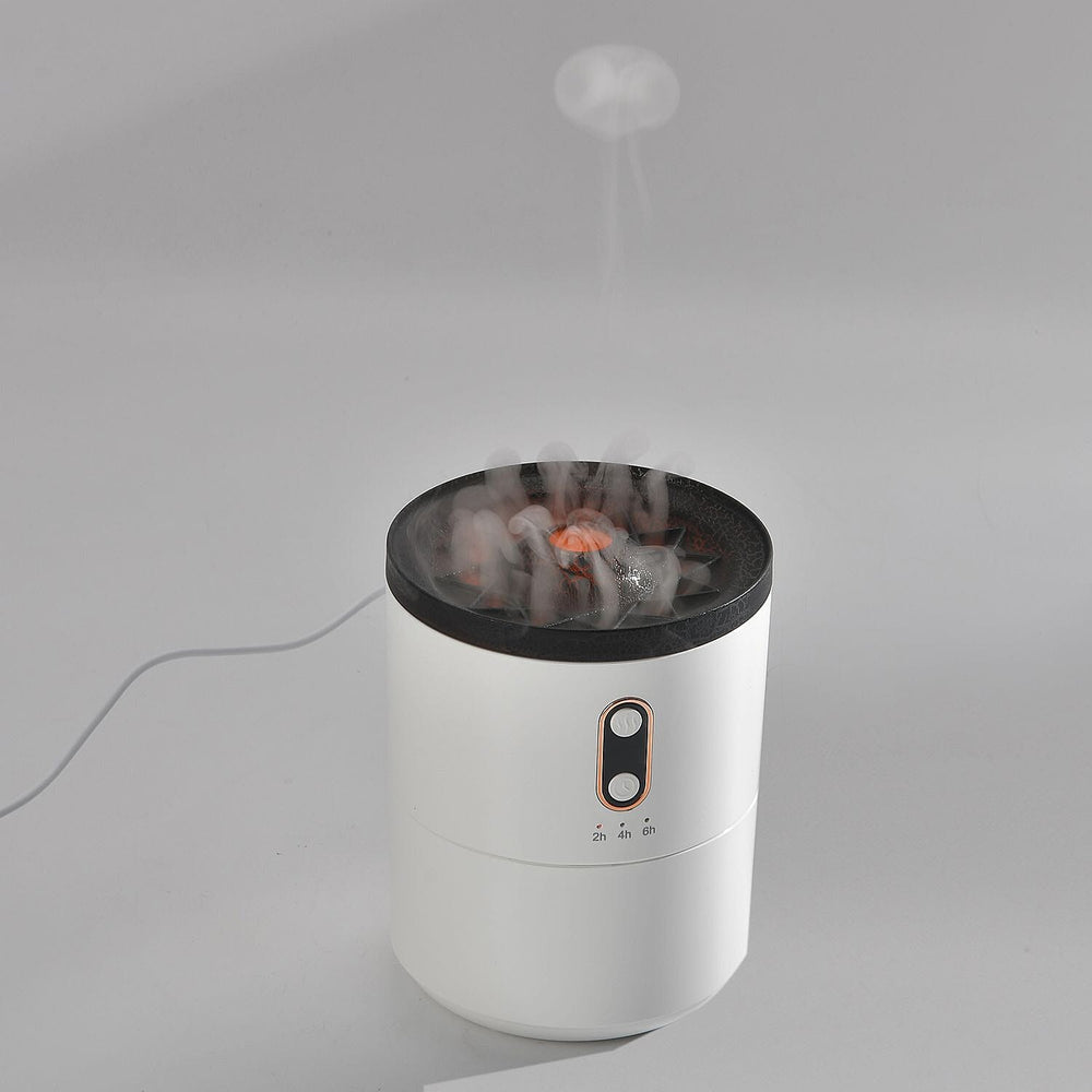 Volcano Aroma Diffuser With Colour Changing Red Hot & Chilly Blue, Advanced Air Filtration.