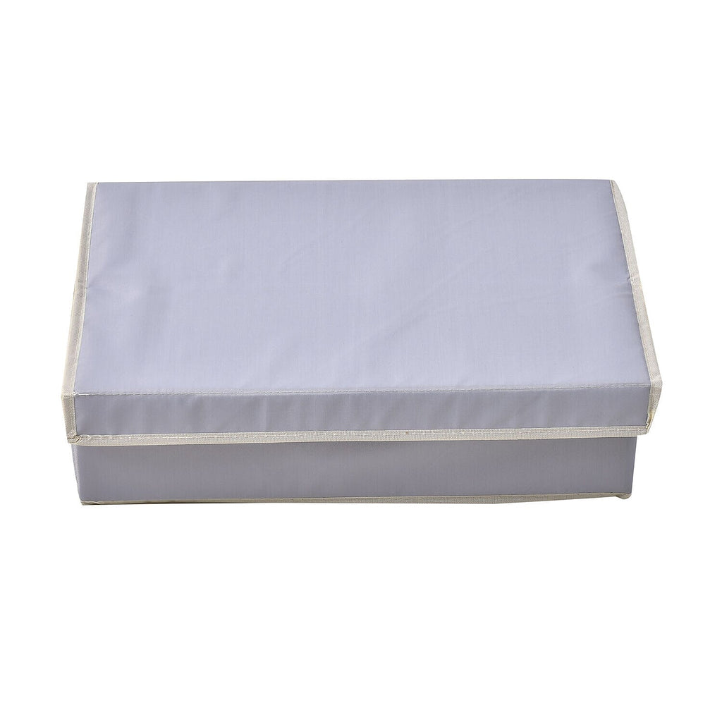 Homesmart 17 Compartment Storage Box - Shelf Organiser (Size 44x28x12 cm) - Grey