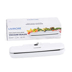 MONEY SAVER - Vacuum Sealer - Vacuum Bags - Keep Food Fresh for Longer 28cm Seal - White & White