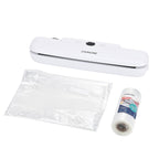 MONEY SAVER - Vacuum Sealer - Vacuum Bags - Keep Food Fresh for Longer 28cm Seal - White & White