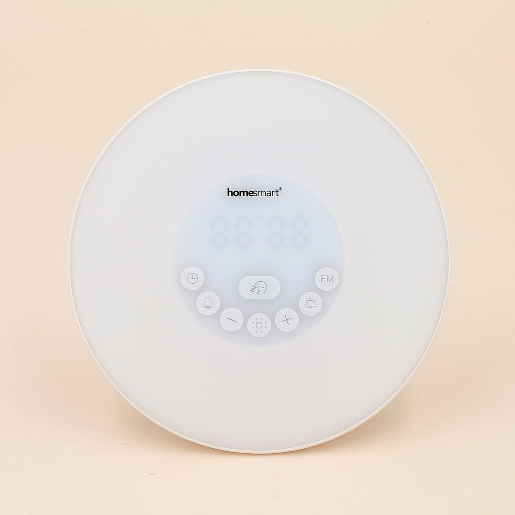 3 in 1 Colour Changing Alarm Clock, Lamp, FM Radio with USB cable and 3 Adapters UK, US, Asia (2xAAA batteries - not included)