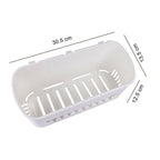 Homesmart Suction Basket with 8 Hanging Hooks