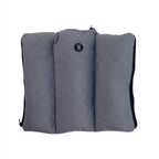 Homesmart 2 in 1 Vibrating Massage Foldable Pillow (Size 38x33x6 Cm) - Grey - Requires 2 AA Batteries (Not Included)