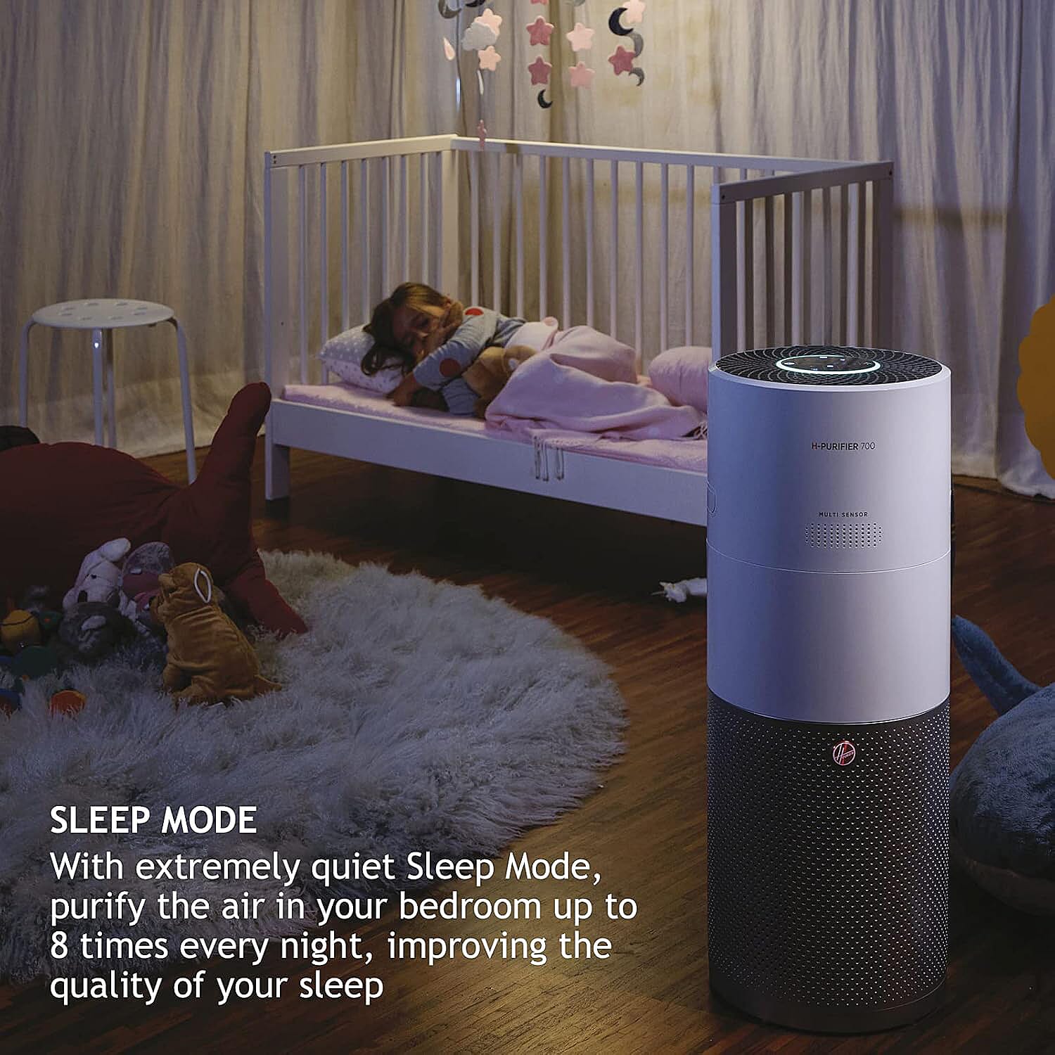 Hoover H-PURIFIER 500 with Smart Air Quality Monitoring