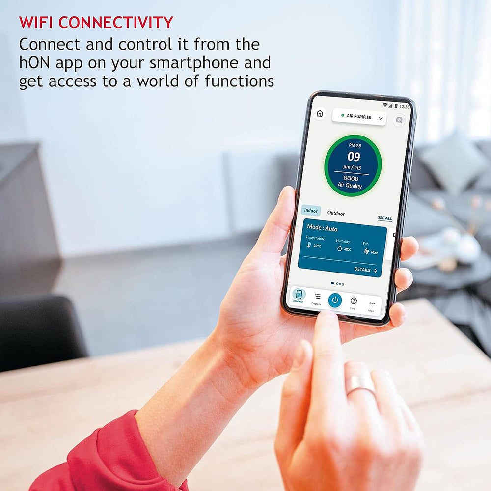 Hoover H-PURIFIER 500 with Smart Air Quality Monitoring