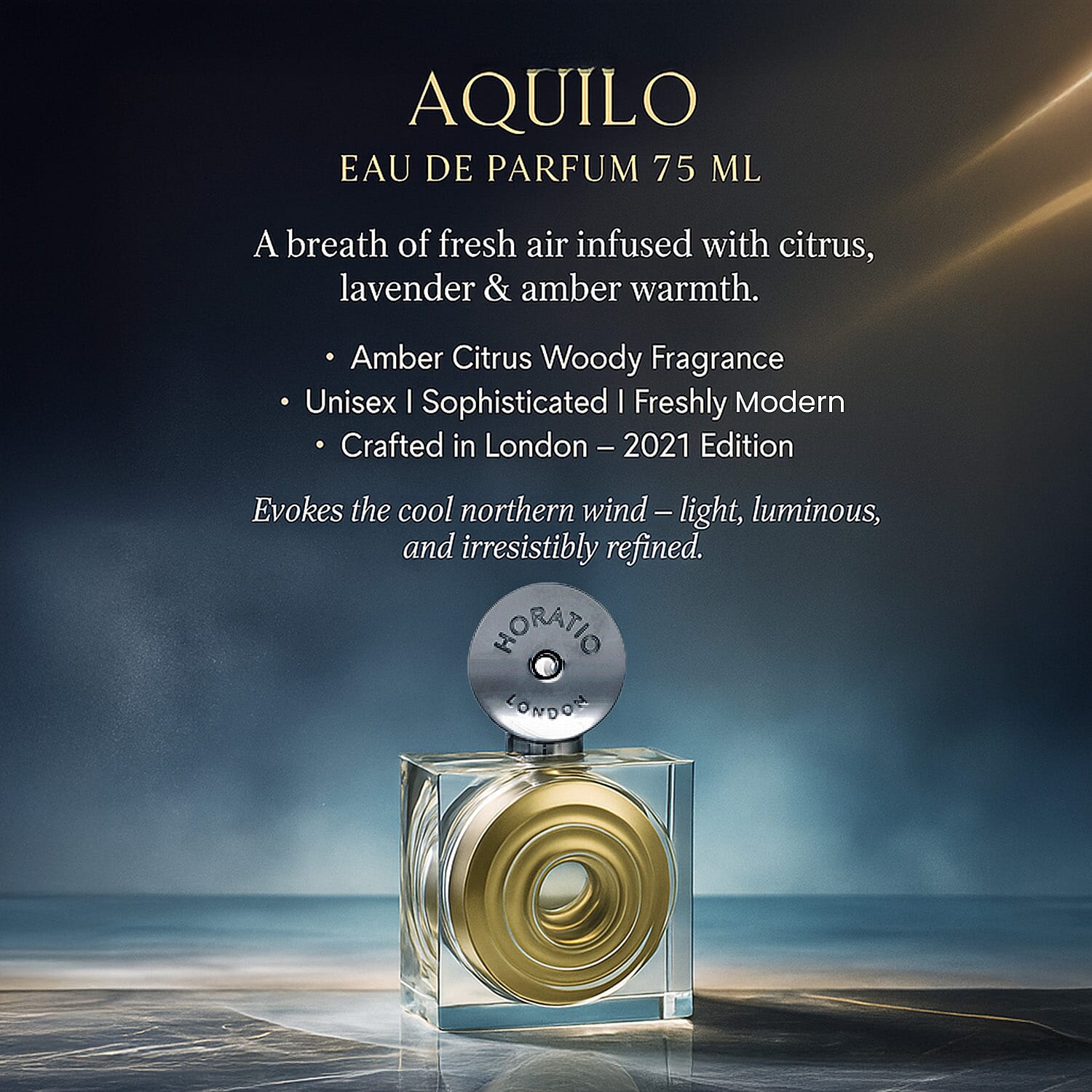 Horatio London Aquilo Unisex EDP - 75ml