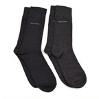 ONE TIME CLOSEOUT  - Premium Hugo Boss Crew Socks- Gift Set includes a Glass Bottle and 2 Pairs of high-quality Designer Socks