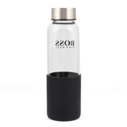 ONE TIME CLOSEOUT  - Premium Hugo Boss Crew Socks- Gift Set includes a Glass Bottle and 2 Pairs of high-quality Designer Socks