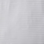 6 Piece Striped Cotton Duvet Cover Set - Includes 4 Pillowcases, 1 Fitted Sheet - 1 Duvet Cover (Double) - Cream