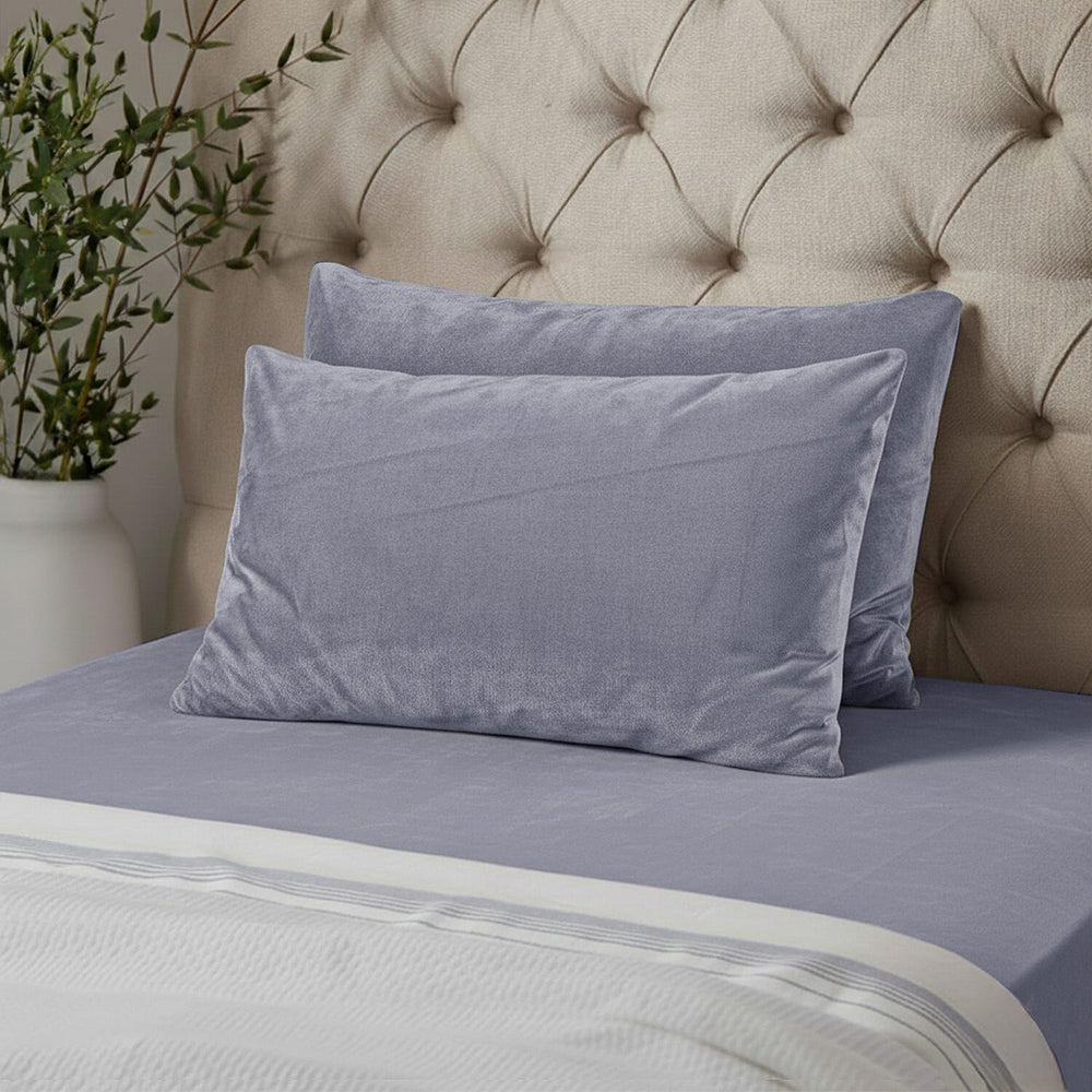 Hush Haven Jacquard Solid Comforter and Duvet (Size 200x1 cm) - Grey & White