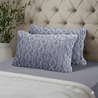 Hush Haven Jacquard Solid Comforter and Duvet (Size 200x1 cm) - Grey & White