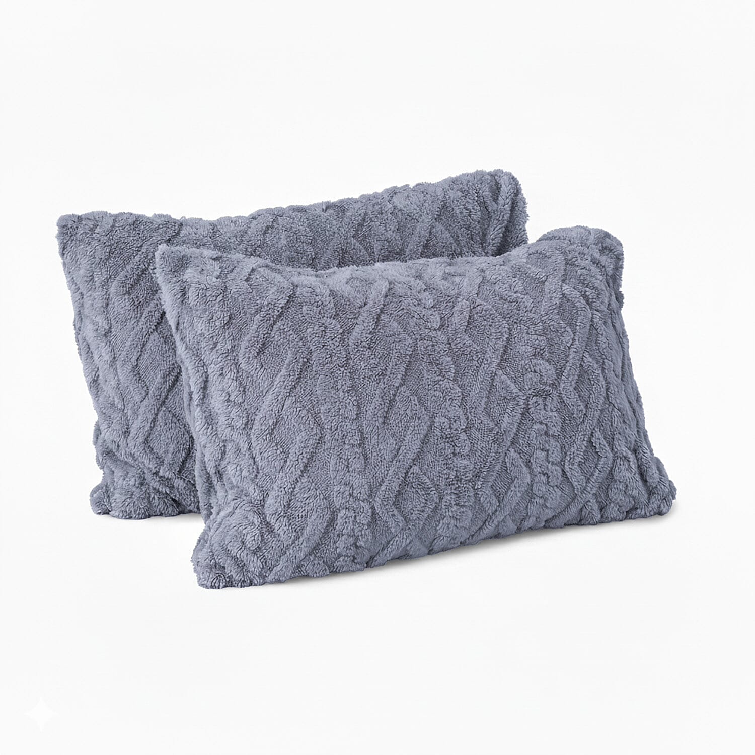 Hush Haven Jacquard Solid Comforter and Duvet (Size 200x1 cm) - Grey & White