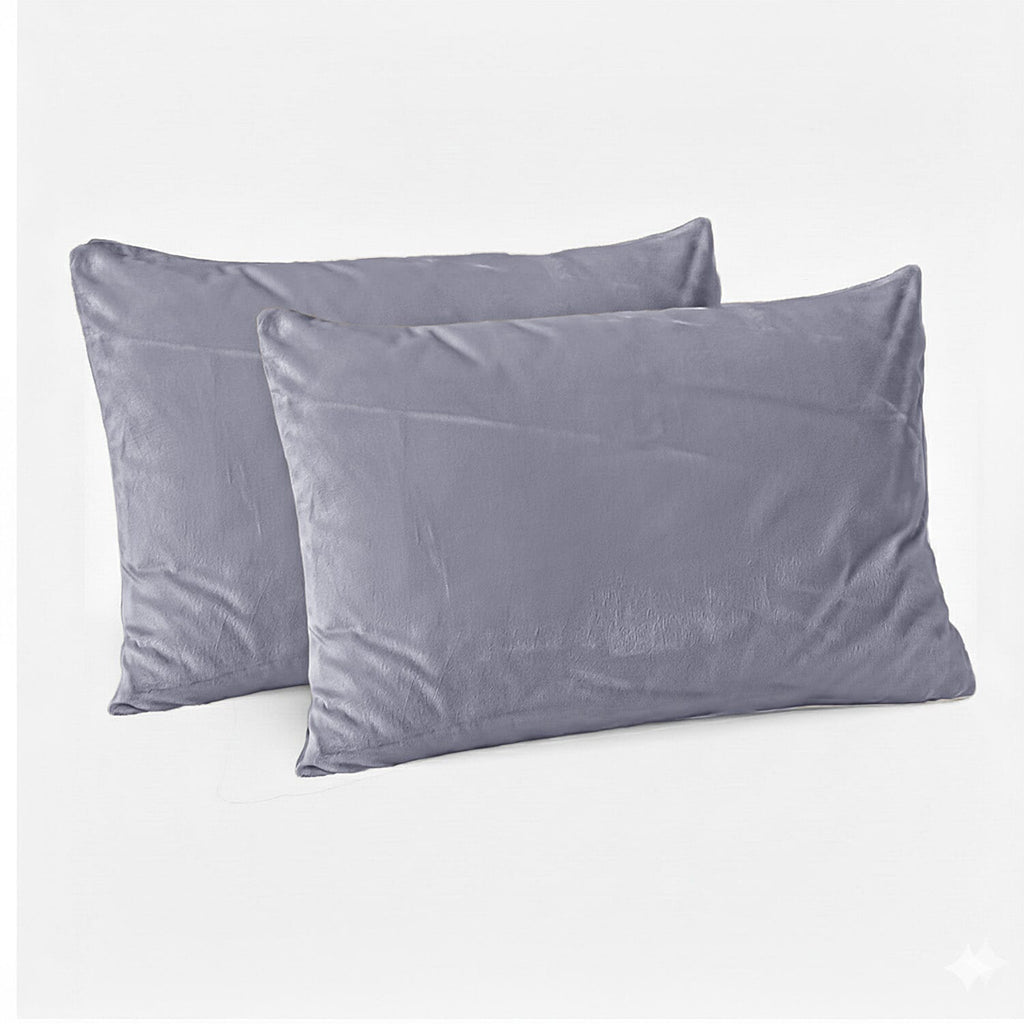 Hush Haven Jacquard Solid Comforter and Duvet (Size 200x1 cm) - Grey & White