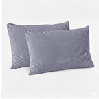Hush Haven Jacquard Solid Comforter and Duvet (Size 200x1 cm) - Grey & White
