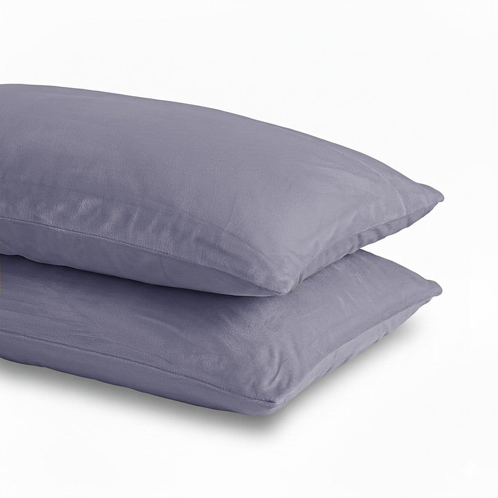 Hush Haven Jacquard Solid Comforter and Duvet (Size 200x1 cm) - Grey & White