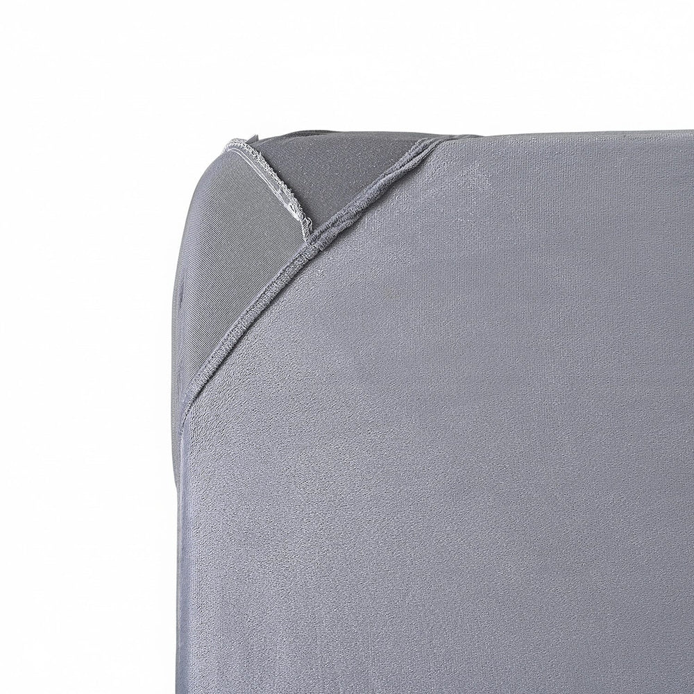 Hush Haven Jacquard Solid Comforter and Duvet (Size 200x1 cm) - Grey & White