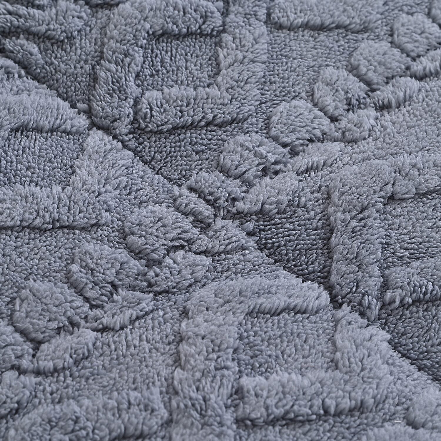 Hush Haven Jacquard Solid Comforter and Duvet (Size 200x1 cm) - Grey & White