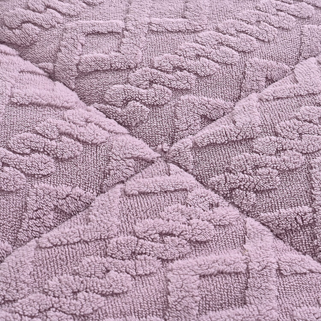 Hush Haven Jacquard Solid Comforter and Duvet (Size 200x1 cm) - Pink & White