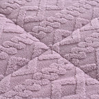 Hush Haven Jacquard Solid Comforter and Duvet (Size 200x1 cm) - Pink & White