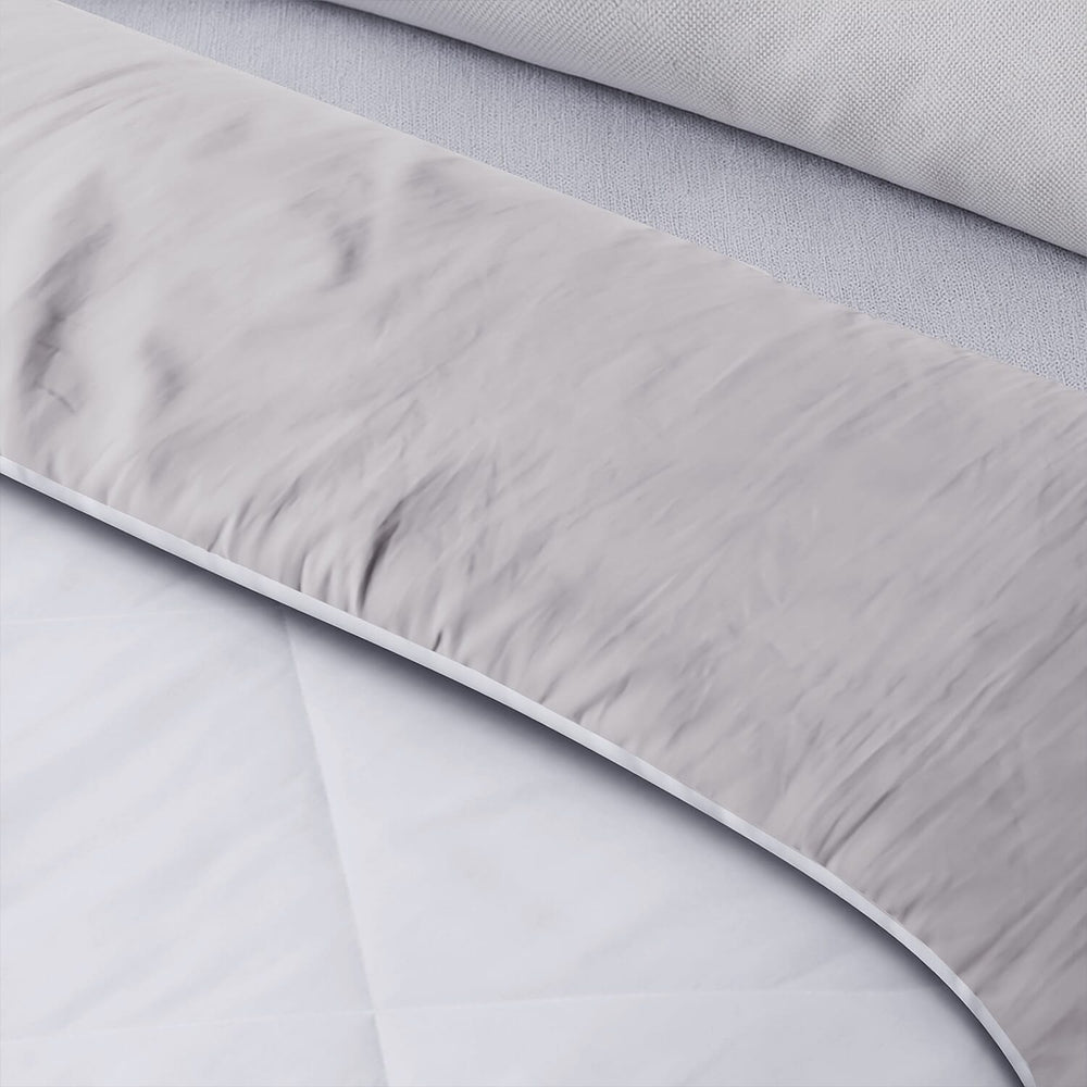 Customers Appreciation Deal  - Hush Haven Luxury Lightweight Patterned Winter Quilt - Grey