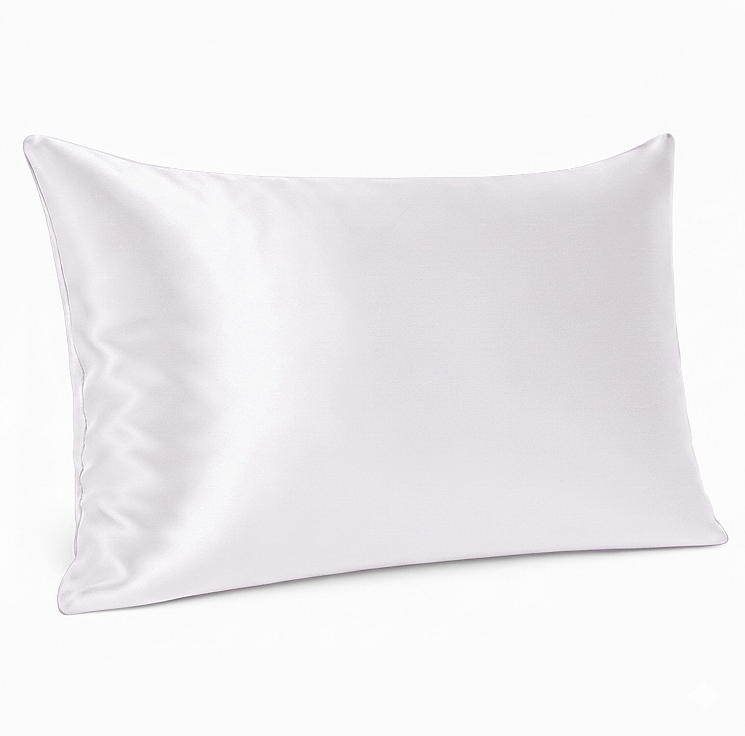 Hush Haven 100% Mulberry Silk Pillowcase with MOP Button (50x75 cm) - Ivory