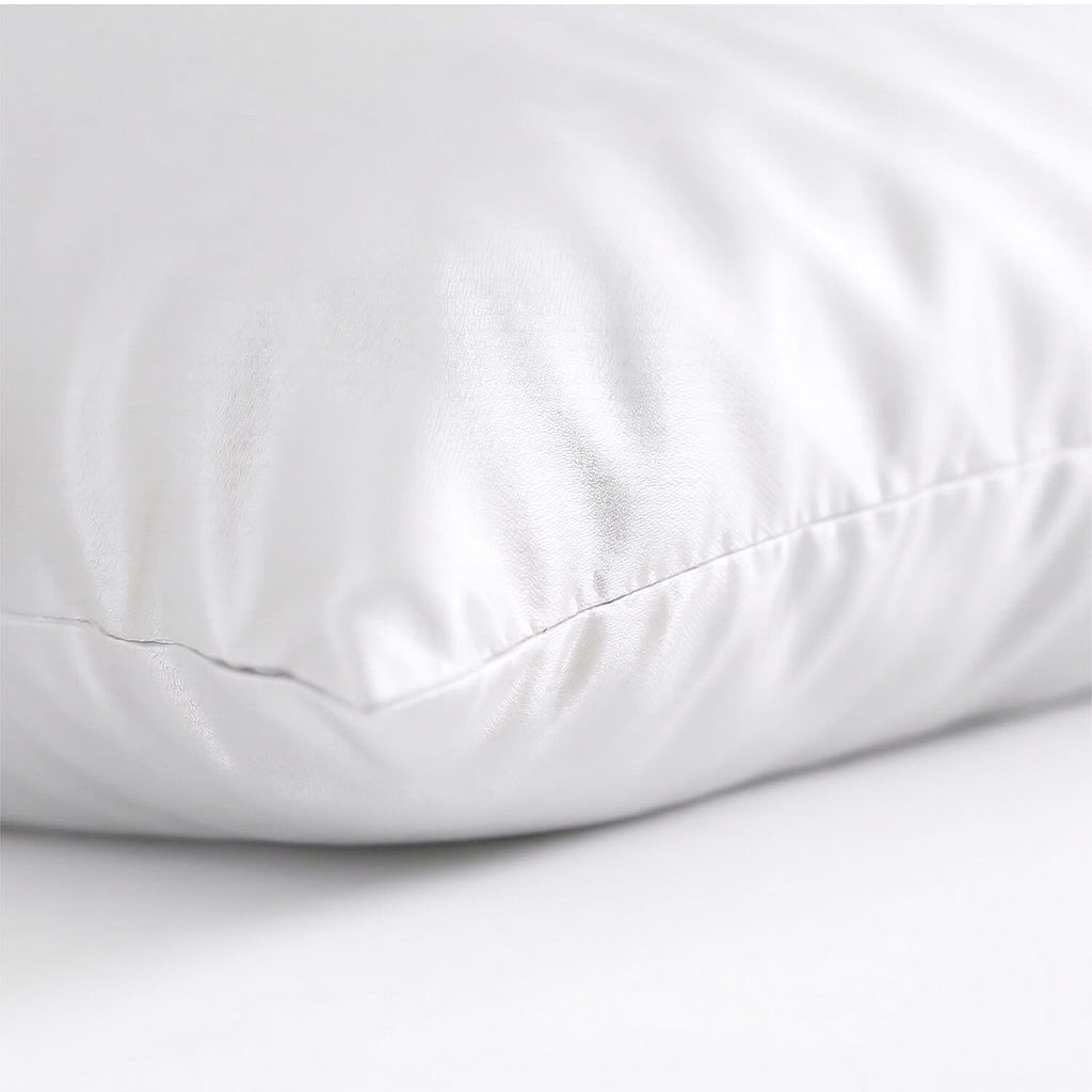 Hush Haven 100% Mulberry Silk Pillowcase with MOP Button (50x75 cm) - Ivory