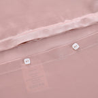 Hush Haven 100% Mulberry Silk Pillowcase with MOP Button (50x75 cm) - Light pink