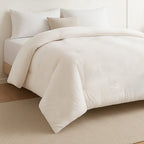 Hush Haven Soybean Fiber Blend Quilt (200x200cm) - Cream