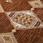 ONE TIME OFFER - Hush Haven Traditional Pattern Pile Rug (180x120 Cm) - Golden