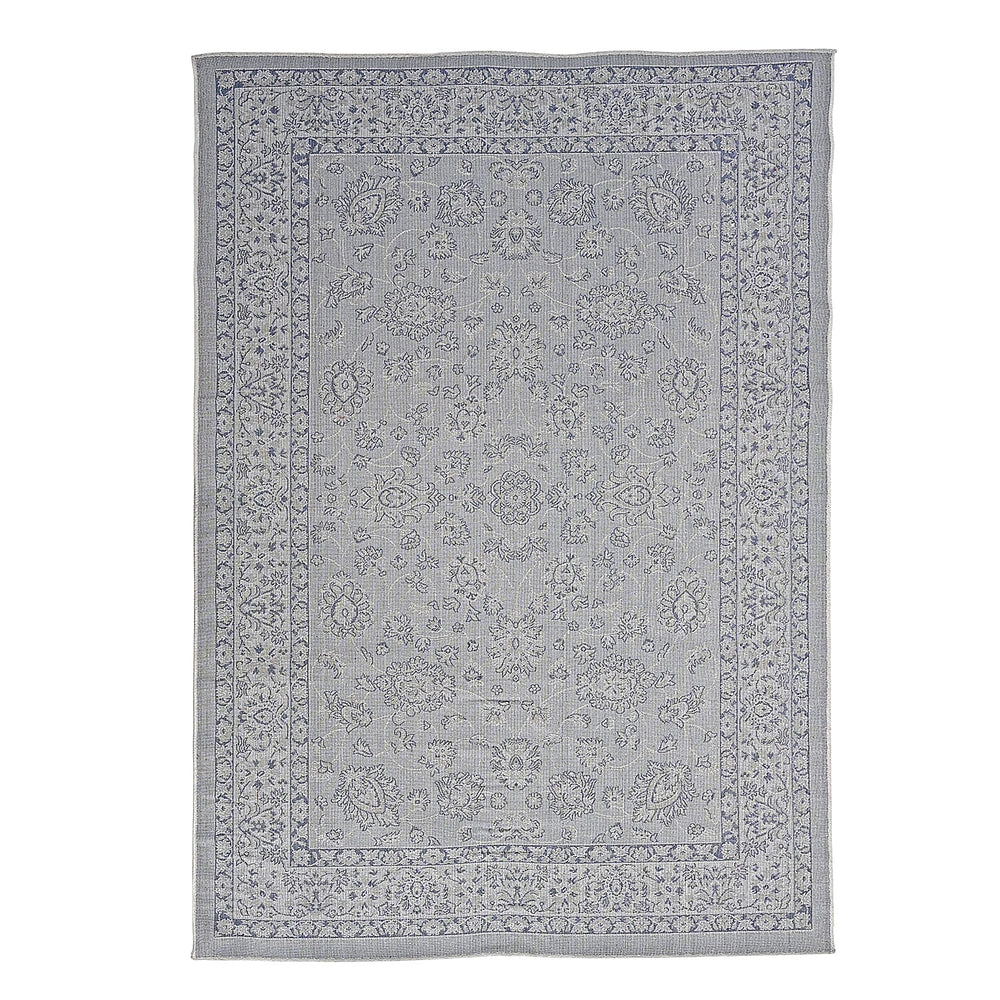 ONE TIME OFFER - Hush Haven Traditional Pattern Pile Rug (180x120 Cm) - Grey